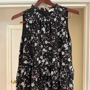 LOFT Floral Sleeveless Dress